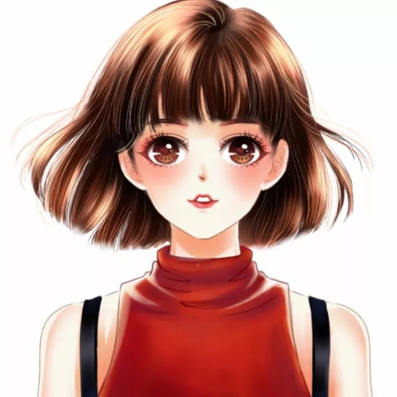 微信唯美好看动漫女生头像