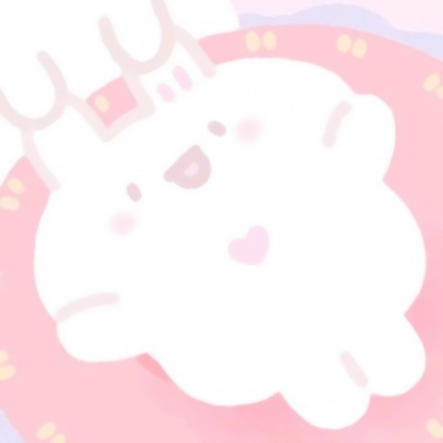 可爱卡通风格的微信动物情侣头像