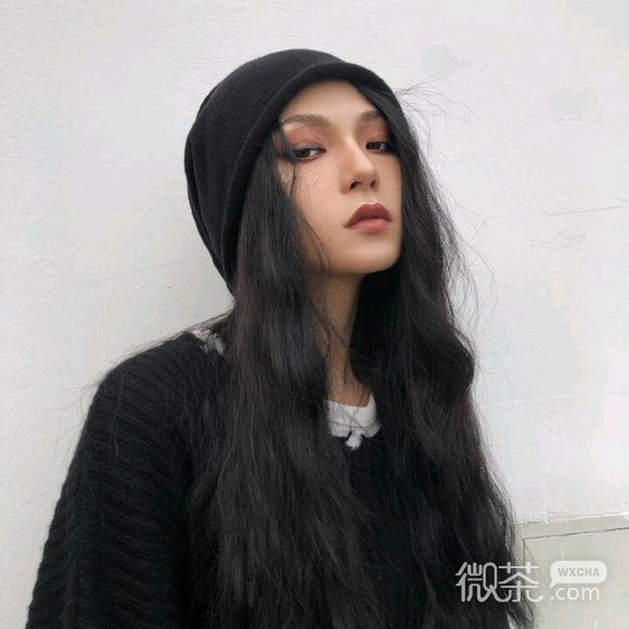 微信长发软妹时尚女生头像