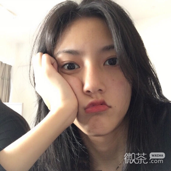 微信长发软妹时尚女生头像