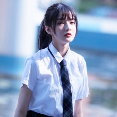 文艺清新校园风的微信女生图片