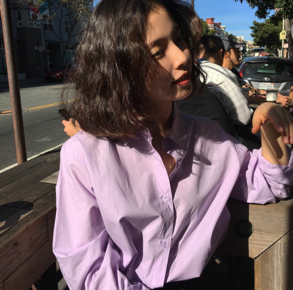 阳光清纯时尚女生头像