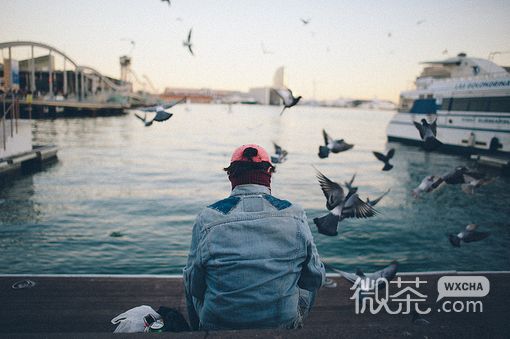 唯美意境风格的微信女生图片
