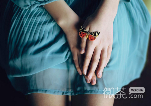 唯美意境风格的微信女生图片