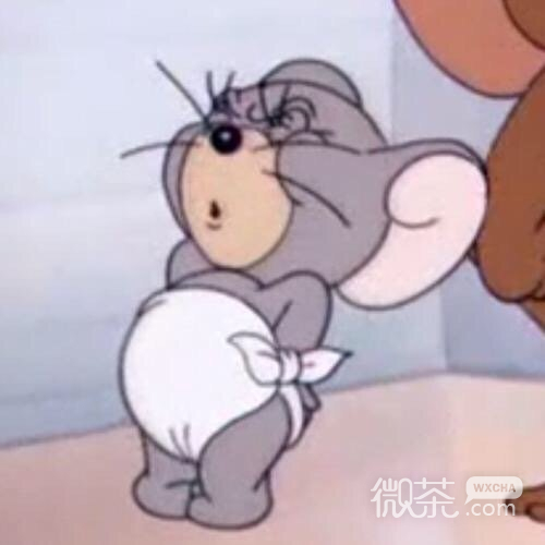 搞怪可爱的纸尿裤老鼠微信表情包合集