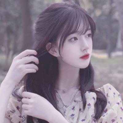 可爱小清新的微信气质闺蜜女生头像
