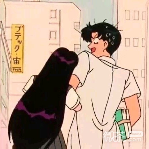 微信黑白个性情侣头像