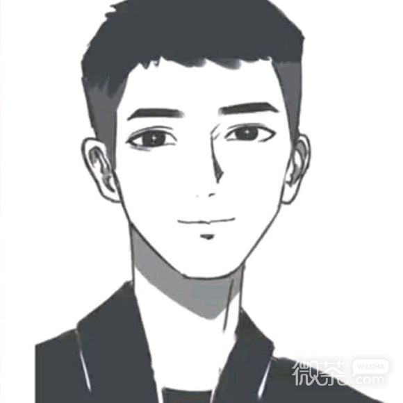 微信黑白个性情侣头像