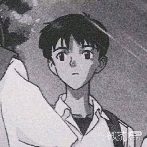 微信黑白个性情侣头像