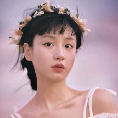 文艺长发女生头像