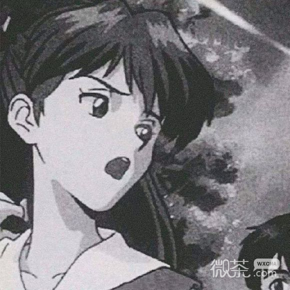 微信黑白个性情侣头像