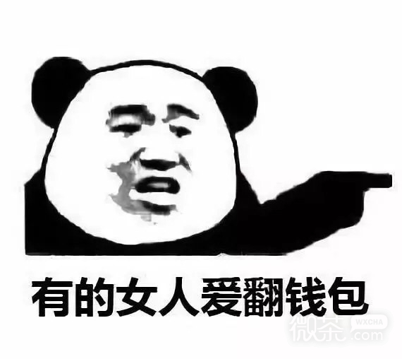 熊猫头我想静静微信恶搞带字表情包