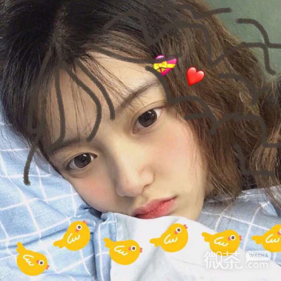 微信可爱深沉时尚女生头像