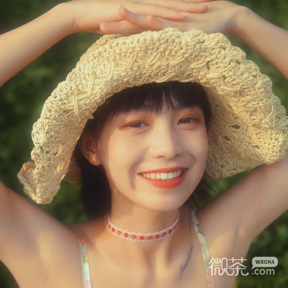 文艺网红微信女生头像