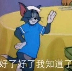 搞笑带字的微信汤姆猫表情包