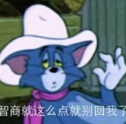 搞笑带字的微信汤姆猫表情包