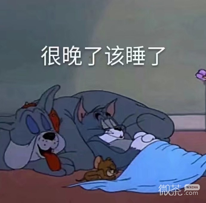 搞笑带字的微信汤姆猫表情包