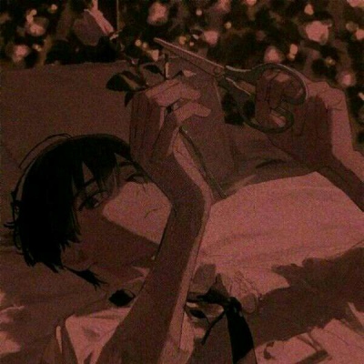 唯美意境的微信动漫男生头像