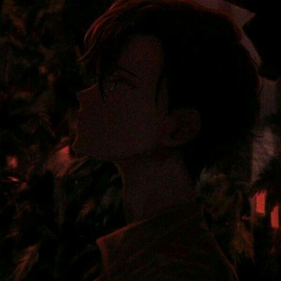 唯美意境的微信动漫男生头像