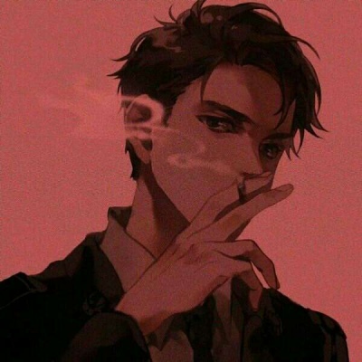 唯美意境的微信动漫男生头像