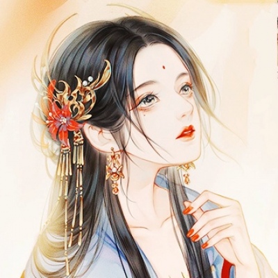 好看高冷的微信动漫古风女生头像