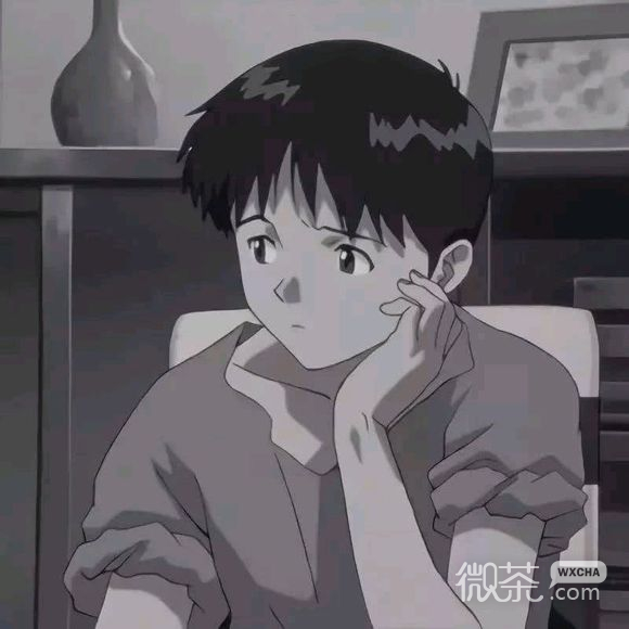 成熟性感二次元男生头像