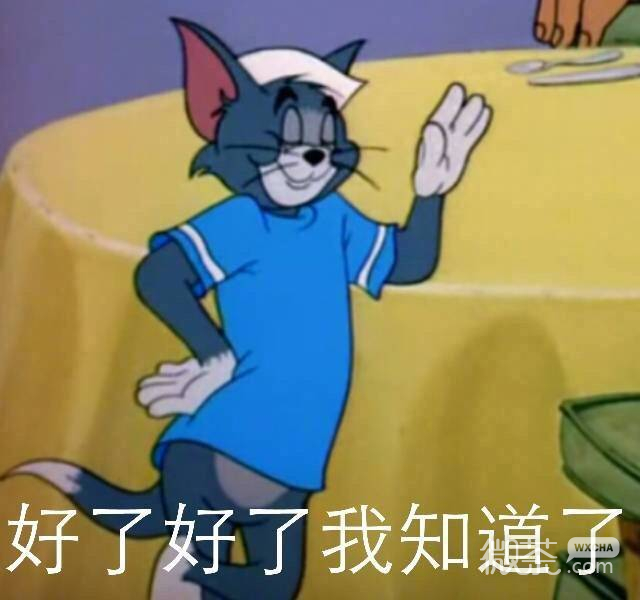 可爱沙雕的微信猫和老鼠带字表情包