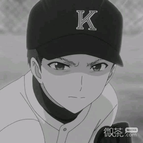 成熟性感二次元男生头像