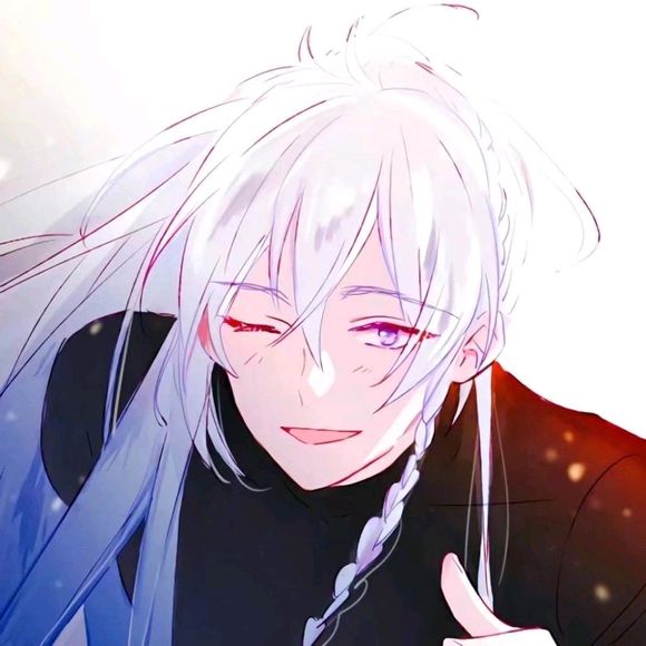 个性黑白二次元男生头像