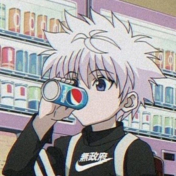 个性黑白二次元男生头像