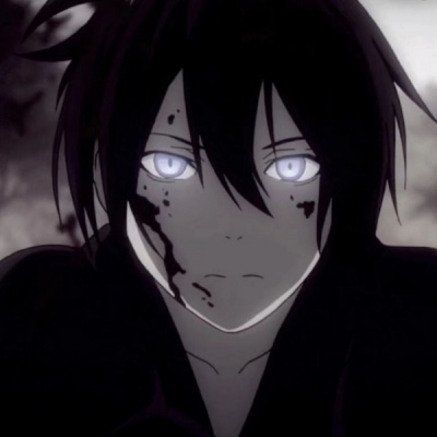 丧气黑白风格的微信动漫男生头像