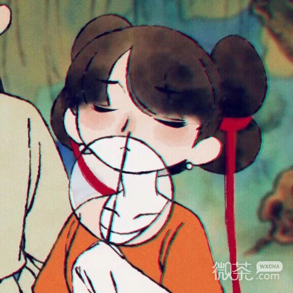 微信激萌萌娃情侣头像