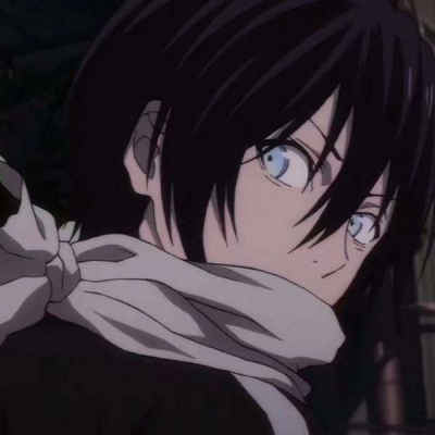 丧气黑白风格的微信动漫男生头像