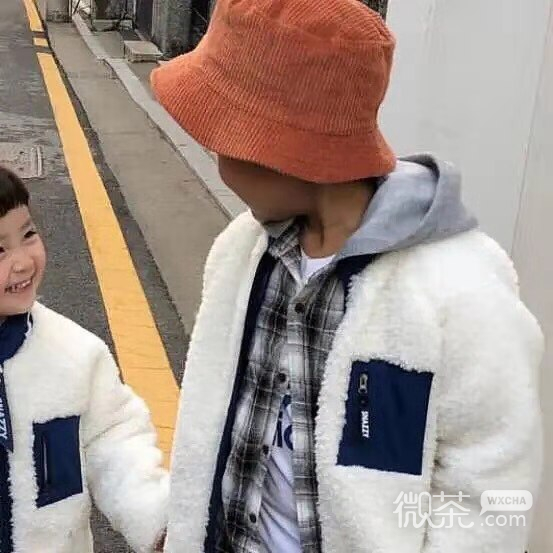 微信激萌萌娃情侣头像