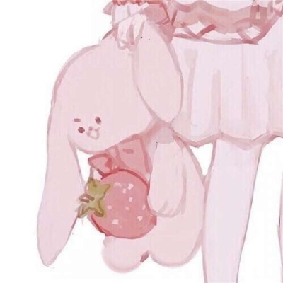 一对两张的微信卡通萌系情侣头像