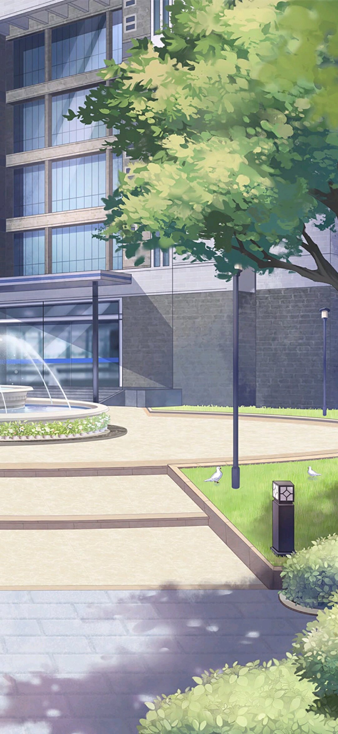 微信小清新动漫场景手机壁纸