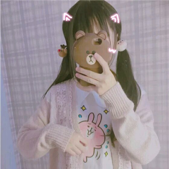 伤感长发时尚女生头像