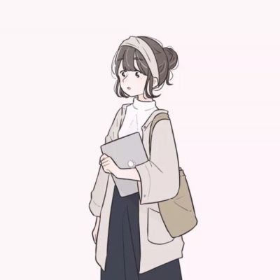 简单干净的微信小清新情侣头像