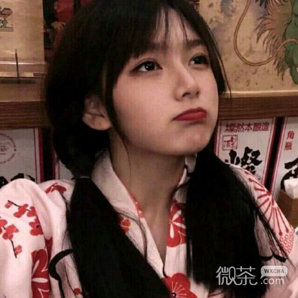 微信高颜值长发御姐女生头像