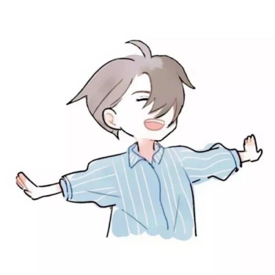 简单干净的微信小清新情侣头像