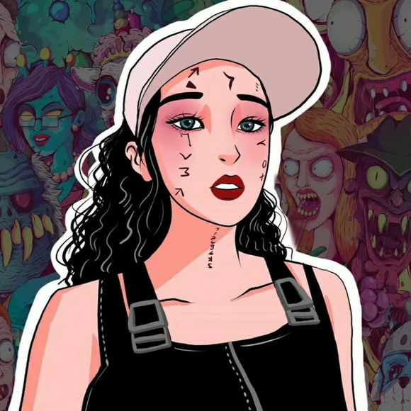 潮流动漫女生头像