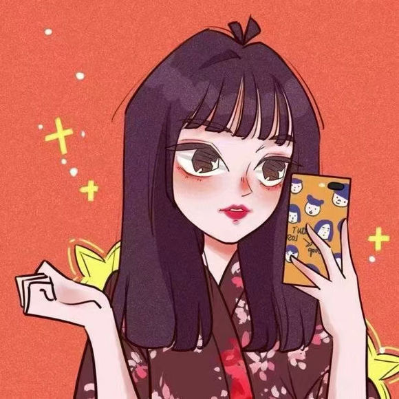 潮流动漫女生头像