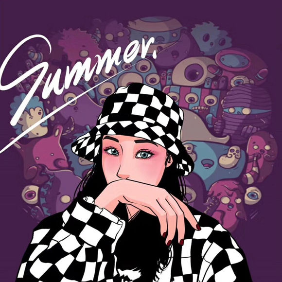 潮流动漫女生头像