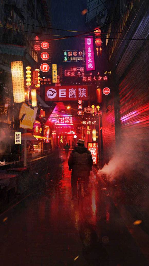 微信朋克风手机壁纸