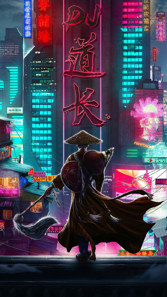 微信朋克风手机壁纸