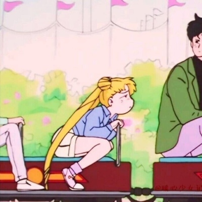 美少女战士主题的微信情侣头像