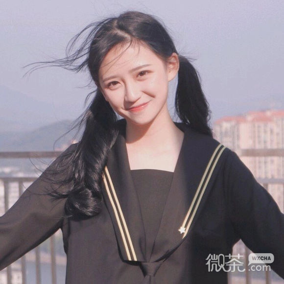文艺长发御姐女生头像