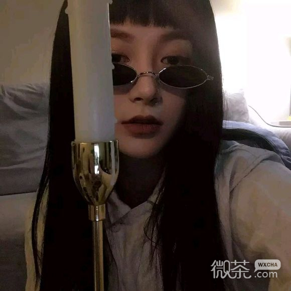 微信可爱长发女生头像