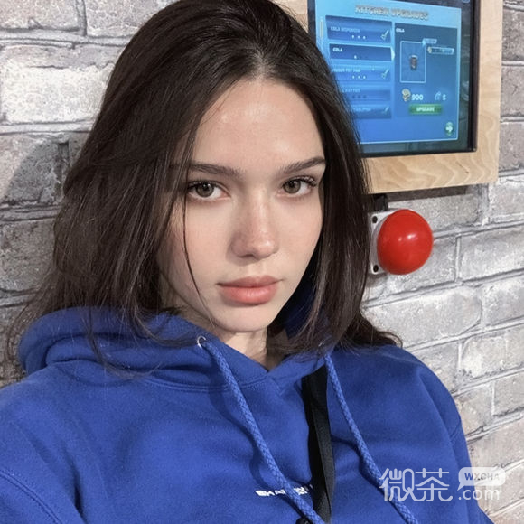 性感长发女生头像