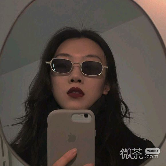 微信可爱长发女生头像